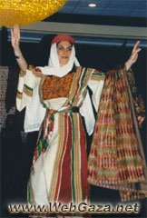 Nablus Dress - A dress from Nablus, District of Nablus.