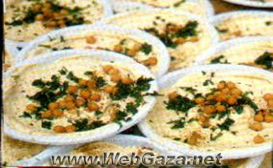 Hummus Bi Taheeni - Anyone familiar with Middle Eastern food recognizes this rich sauce as a favorite. It always appears with meza and is becoming popular at western-style cocktail parties.