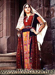 Black Beit Dajan Dress - Dress from Dajan dress, Jaffa area, with a rare embroidered scarf, District of Jaffa.